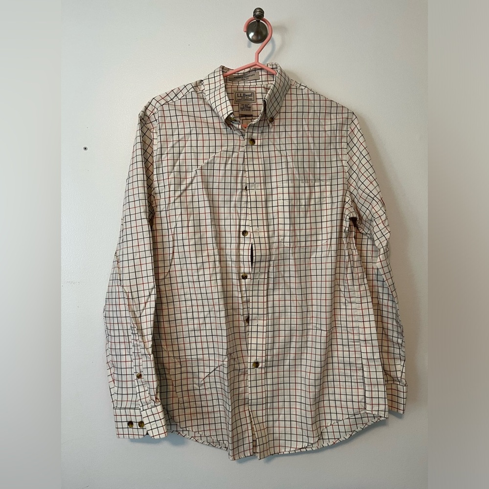 Vintage LL BEAN men’s plaid